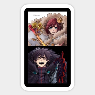 Kairi vs Vanitas Sticker